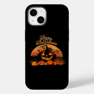 Coque Case-Mate iPhone Joyeux Citrouille de chats Halloween