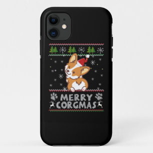 Case-Mate iPhone Case Joyeux Corgmas Noel Corgi