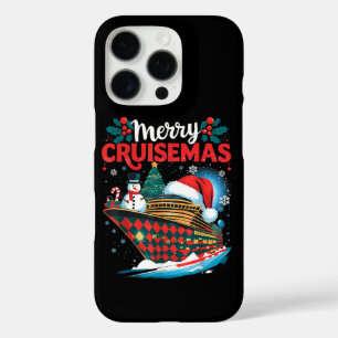 Coque iPhone 16 Pro Joyeux Cruisemas Drôle de Noël en Famille