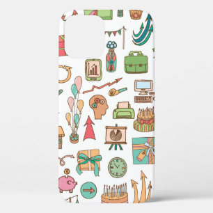 Case-Mate iPhone Case Joyeux éléments de bureau d'anniversaire dans croq