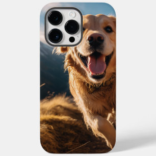 Coque Case-Mate iPhone Joyeux Golden Retriever en cours