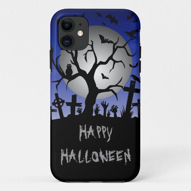 Coques Case-Mate iPhone Joyeux Halloween (Dos)