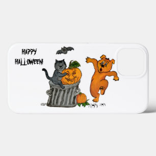 Case-Mate iPhone Case Joyeux Halloween ! Chien et araignée de chauve-sou