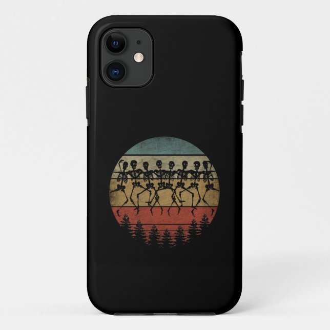 COQUES Case-Mate iPhone JOYEUX HALLOWEEN DANSE DE SQUELETTE (Dos)