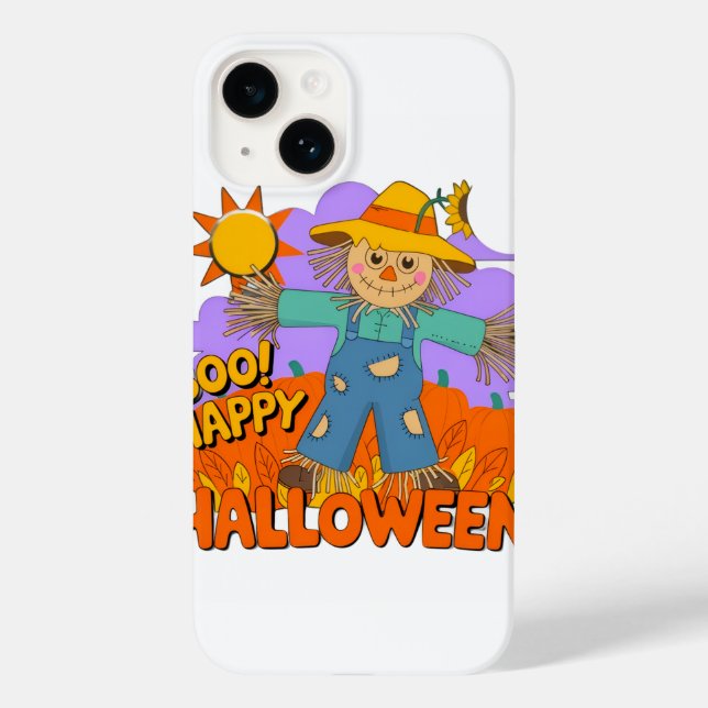 Coques Case-Mate iPhone Joyeux Halloween garçon  (Verso)
