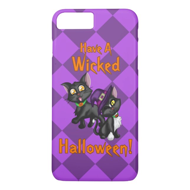 Coques Case-Mate iPhone Joyeux Halloween méchant ! (Dos)