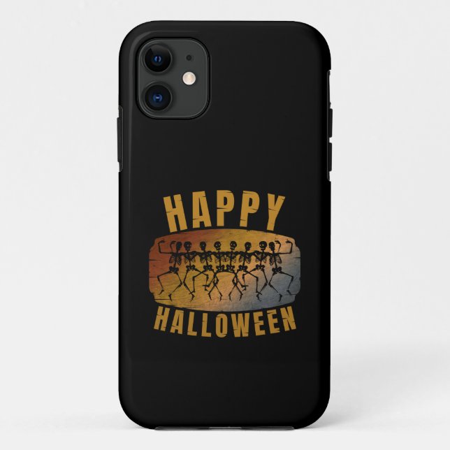 COQUES Case-Mate iPhone JOYEUX HALLOWEEN SQUELETTE DANSEUR (Dos)