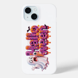 Coque Case-Mate iPhone Joyeux Halloween Texte Coulant de Bonbons Avec Cha