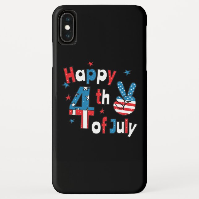 Coques Case-Mate iPhone Joyeux Jour de l'Indépendance 4 juillet (Dos)