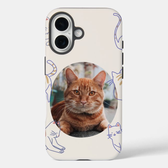 Coques Case-Mate iPhone Joyeux Jour des Chats ! (Verso)
