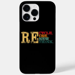 Coque Case-Mate iPhone Joyeux Jour des terres Recycle Réutiliser Renouvel