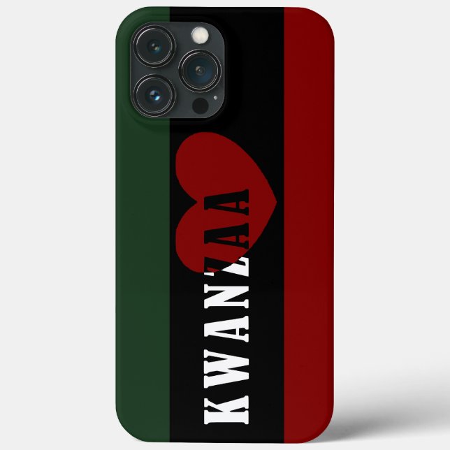 Coques Case-Mate iPhone Joyeux Kwanzaa (Verso)