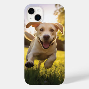 Coque Case-Mate iPhone Joyeux Labrador Puppy Running