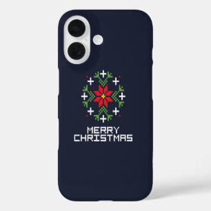 Coque Pour iPhone 16 Joyeux motif de Noël 6