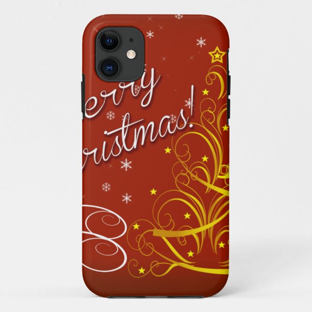 Coques Case-Mate iPhone Joyeux Noël (Dos)