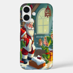 Coque Pour iPhone 16 Joyeux Noël