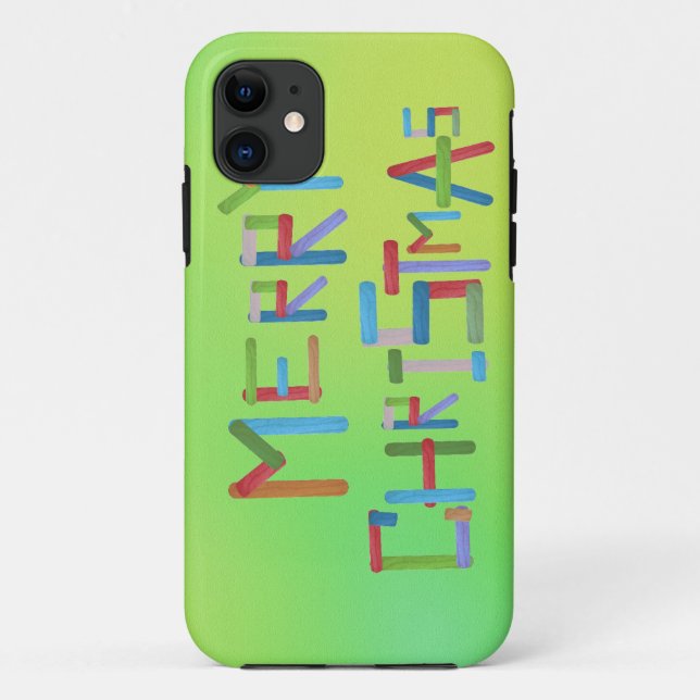 Coques Case-Mate iPhone Joyeux Noël (Dos)