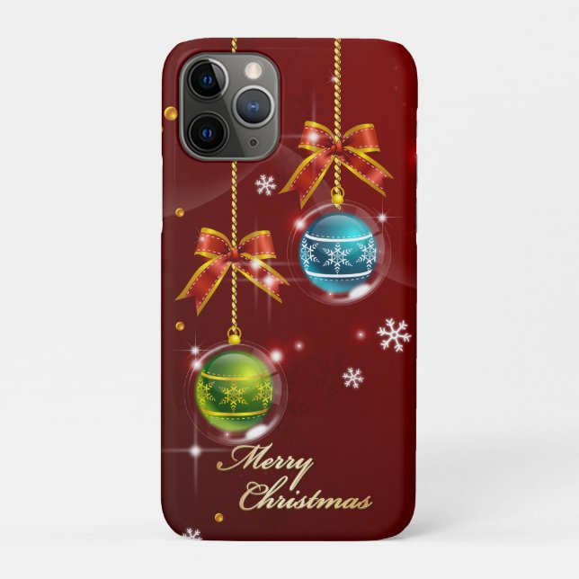 Coques Case-Mate iPhone Joyeux Noël 42 (Dos)