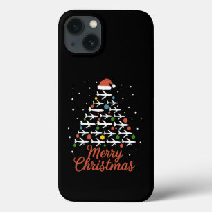 Case-Mate iPhone Case Joyeux Noël Avion Vacances Arbre