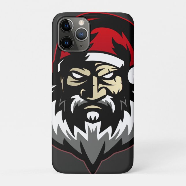 Coques Case-Mate iPhone Joyeux Noël en colère Père Noël (Dos)