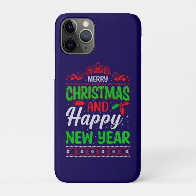 Coques Case-Mate iPhone Joyeux Noël Et Joyeux Nouvel An-61064 (Dos)