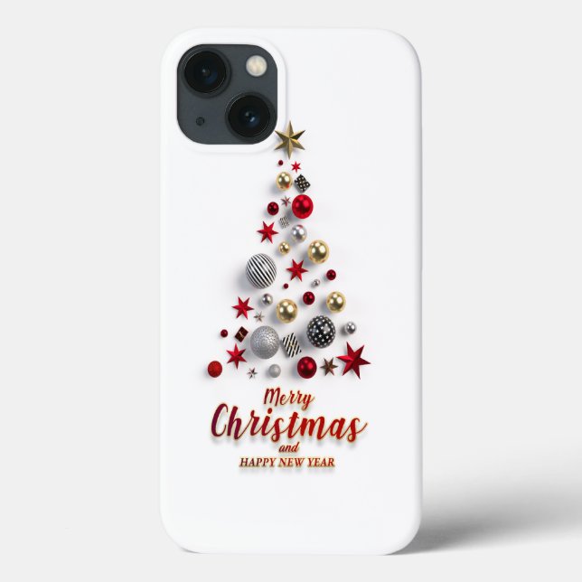 Coques Case-Mate iPhone Joyeux Noël et saison d'hiver (Verso)