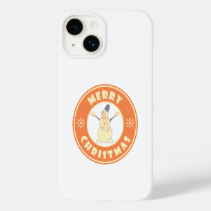 Coque Case-Mate iPhone Joyeux Noël heureux bonhomme de neige célèbre styl