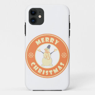 Case-Mate iPhone Case Joyeux Noël heureux bonhomme de neige célèbre styl