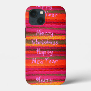 Etui iPhone Case-Mate Joyeux Noël Joyeux Nouvel An Toile Design couleur