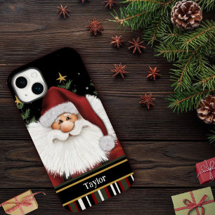 Coque Case-Mate iPhone Joyeux Noël mignon Père Noël Rouge Inspiritisme No