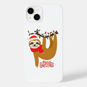 Coque Case-Mate iPhone Joyeux Noël Sloth Vacances