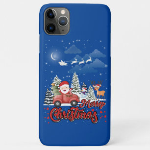 Case-Mate iPhone Case Joyeux Noël Vintage Red Père Noël Truck Cadeaux