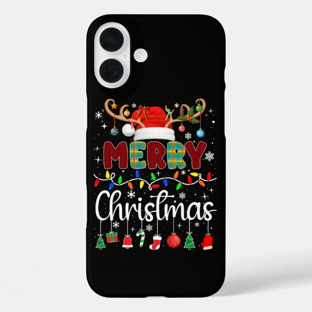 Coques Case-Mate iPhone Joyeux Noël Xmas Équipe Santa (Verso)