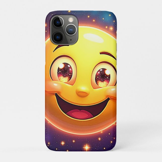 Coques Case-Mate iPhone Joyeux oeil cosmique Emoji (Dos)