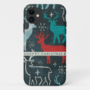 Coque Case-Mate Pour iPhone Joyeux renne de Christmastime