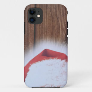 Coque iPhone 11 Joyeux réveillon de Noël, Casquette de Père Noël
