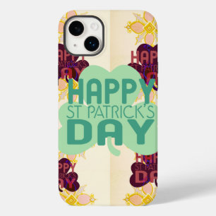 Coque Case-Mate iPhone Joyeux Saint Patrick's Day Lovely Art Print