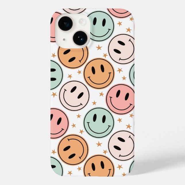 Coques Case-Mate iPhone Joyeux visage (Verso)