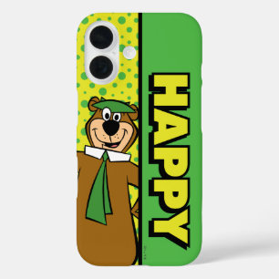 Coque Pour iPhone 16 Joyeux Yogi Bear
