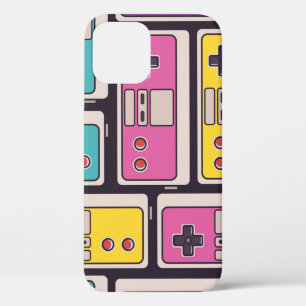 Case-Mate iPhone Case Joysticks de jeu papier peint Vintage coloré