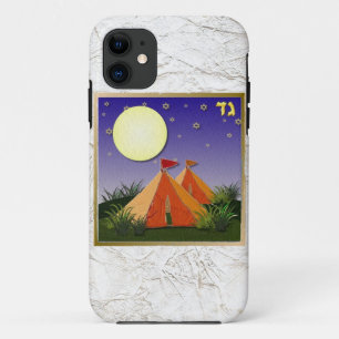 Coque iPhone 11 Judaica 12 Tribus d'Israël Gad