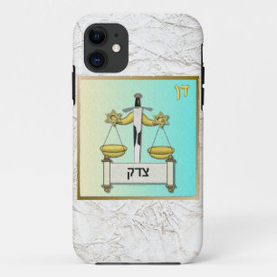 Coque iPhone 11 Judaica 12 Tribus Israël Dan