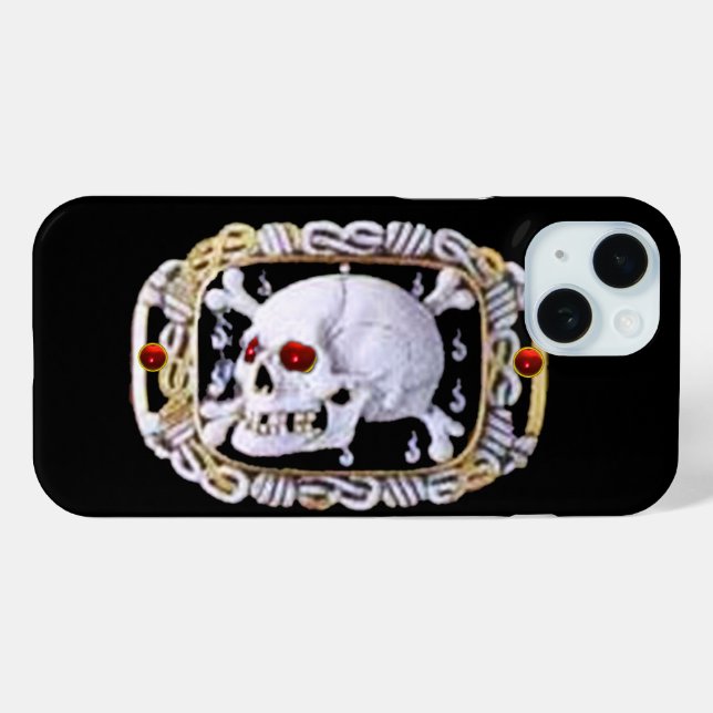 COQUES Case-Mate iPhone JUILLET ET OBJETS CROISÉS RUBY RENAISSANCE JEWEL (Verso (horizontal))
