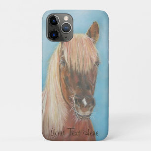 Case-Mate iPhone Case jument de châtaignier équin avec cheval brun à 