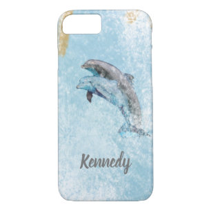 Coque Case-Mate Pour iPhone Jumping Dolphins Thème Côtier Art