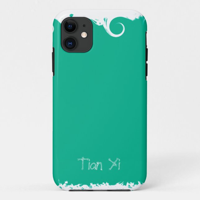 Coques Case-Mate iPhone Jungle Green Professionnel Élégant Moderne (Dos)