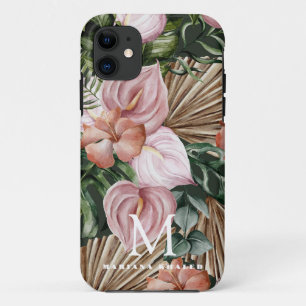 Case-Mate iPhone Case Jungle palmier feuille fleurs de la forêt tropical