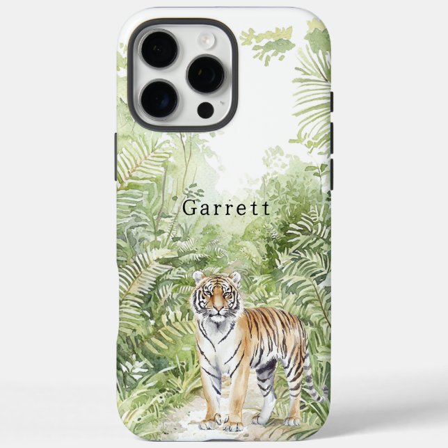 Coques Case-Mate iPhone Jungle Tiger (Verso)