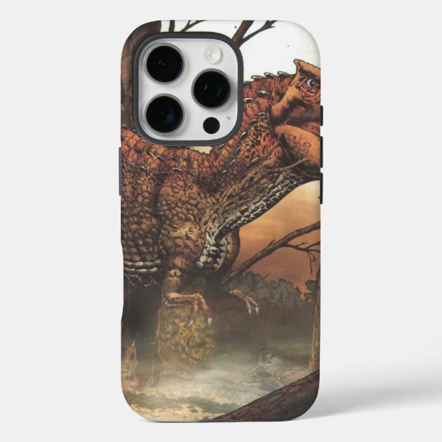 Coques Case-Mate iPhone Jurassic Journey | Habitat de dinosaures préhistor (Verso)