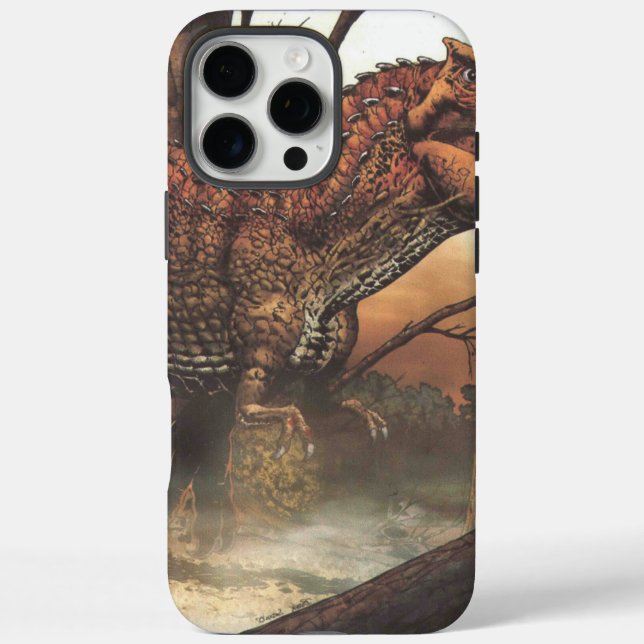 Coques Case-Mate iPhone Jurassic Journey | Habitat de dinosaures préhistor (Verso)